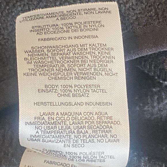 Columbia Benton Springs Half Snap Pullover Fleece Top Women's Sz S Black#67R - Picture 9 of 10